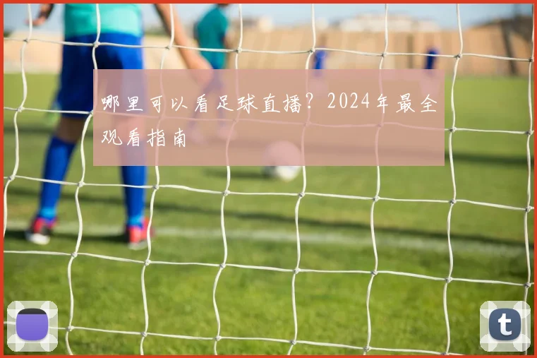 哪里可以看足球直播？2024年最全观看指南