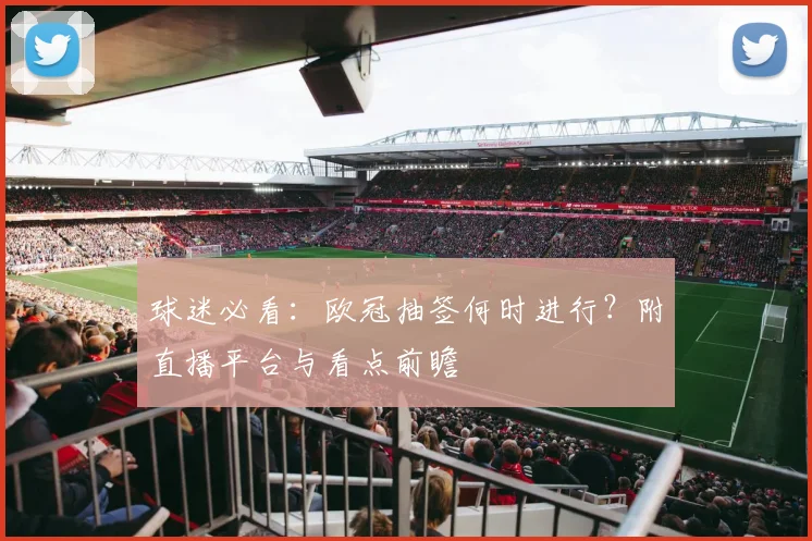 球迷必看：欧冠抽签何时进行？附直播平台与看点前瞻