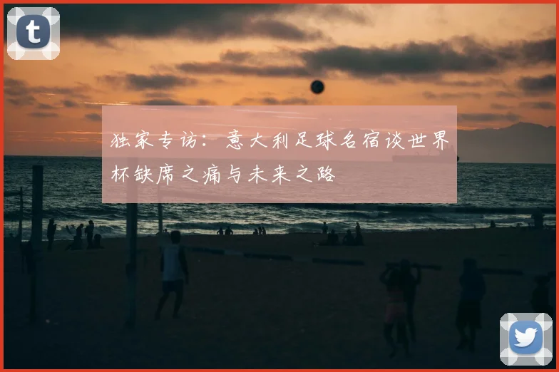 独家专访:意大利足球名宿谈世界杯缺席之痛与未来之路