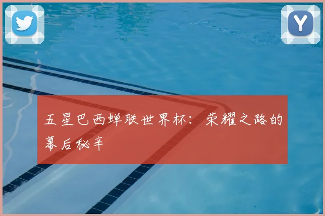 五星巴西蝉联世界杯：荣耀之路的幕后秘辛