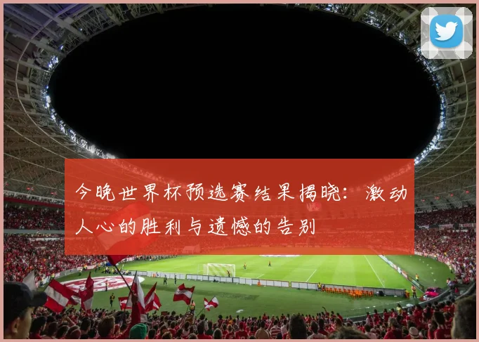 今晚世界杯预选赛结果揭晓:激动人心的胜利与遗憾的告别