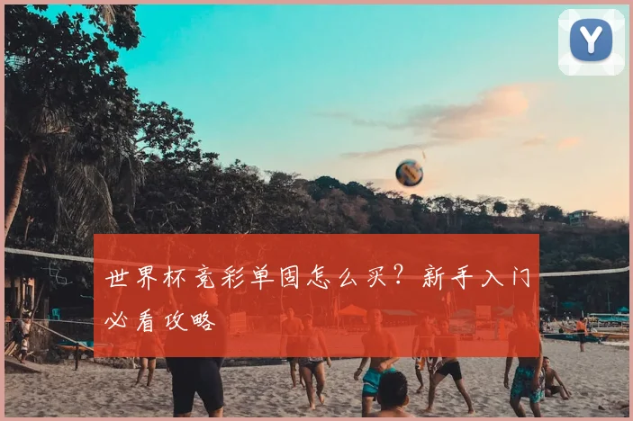 世界杯竞彩单固怎么买？新手入门必看攻略